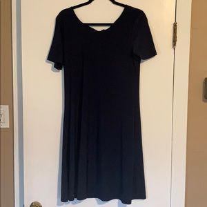 Navy blue dress